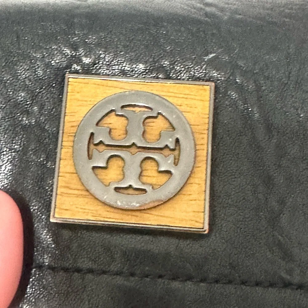 Tory Burch Louisa Shoulder Crossbody Messenger Purse Black